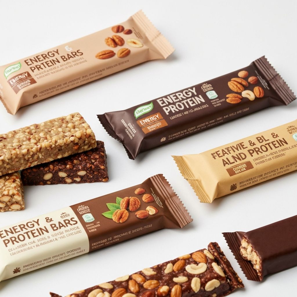 Baton energetyczny z orzechami